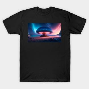 Fantasy mushroom cinematic light T-Shirt